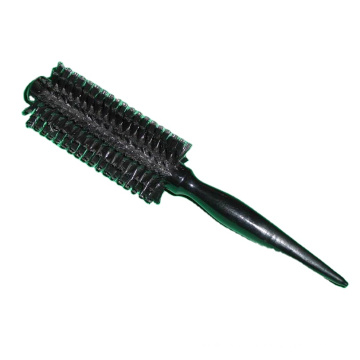 HB-042 Plastic Handle Salon & Household Hair Brush Wooden Handle Round Hair Brush